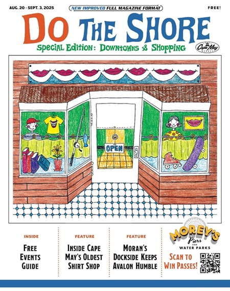 Do The Shore Magazine August 2025 cover